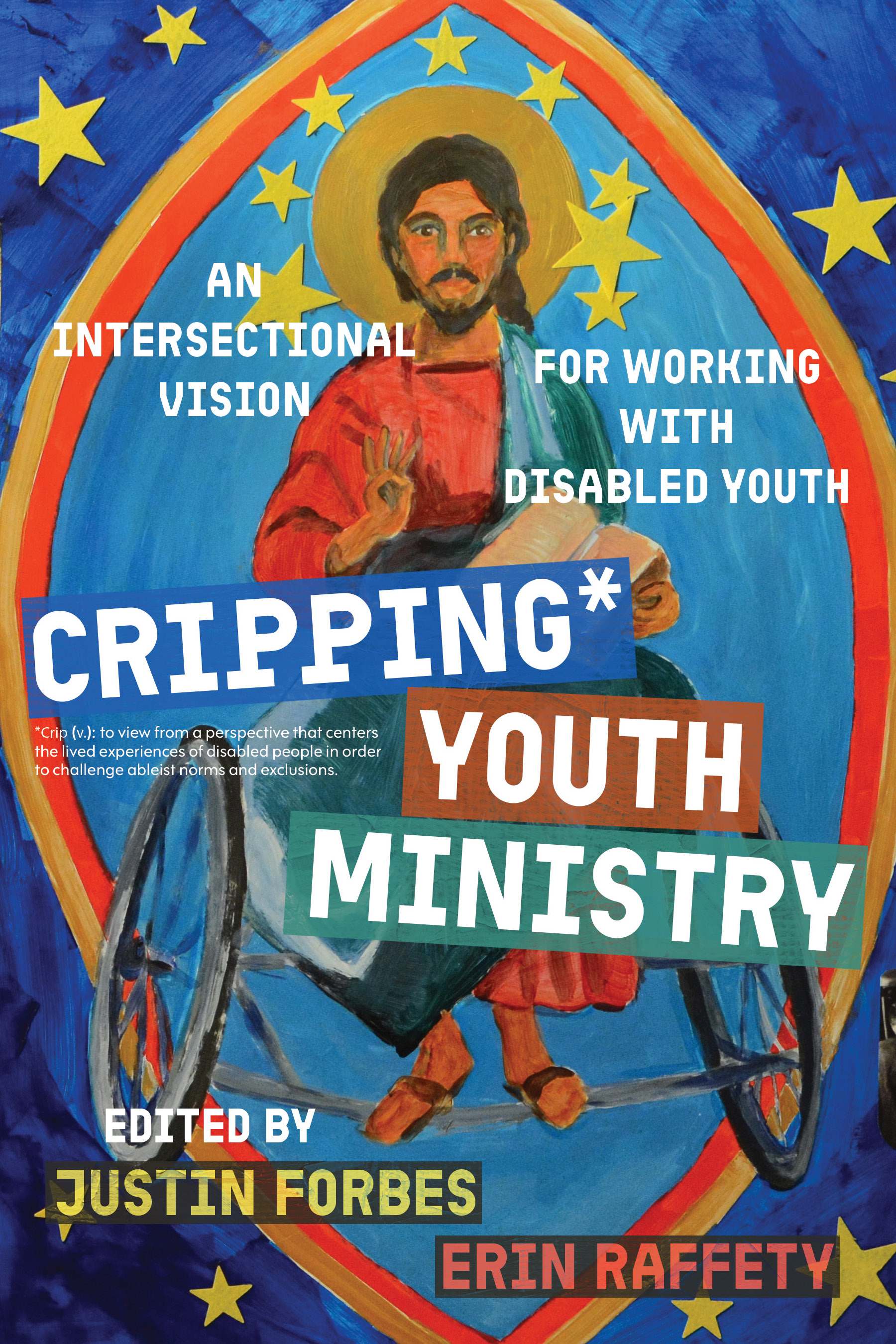Front cover of Cripping Youth Ministry showing Jesus in a wheelchair